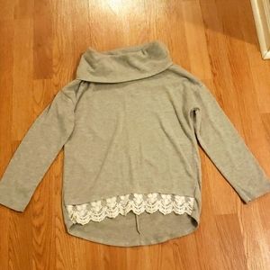 Girls Turtle Neck Shirt Size L